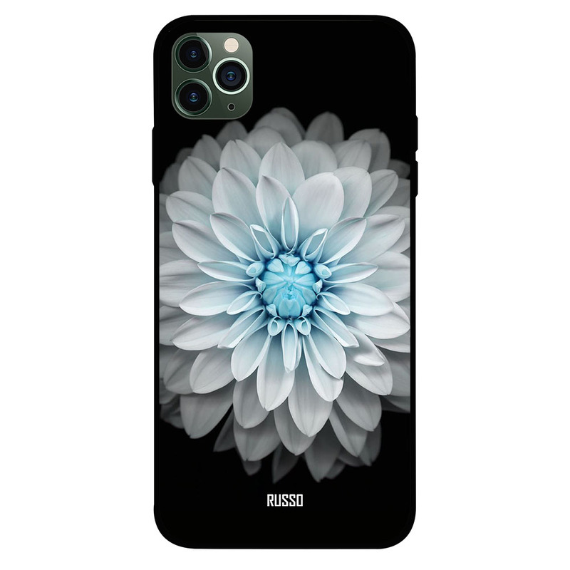 

Russo Apple iPhone 11 Pro Max Mobile Phone Back Cover, Snow White Chrysanthemum