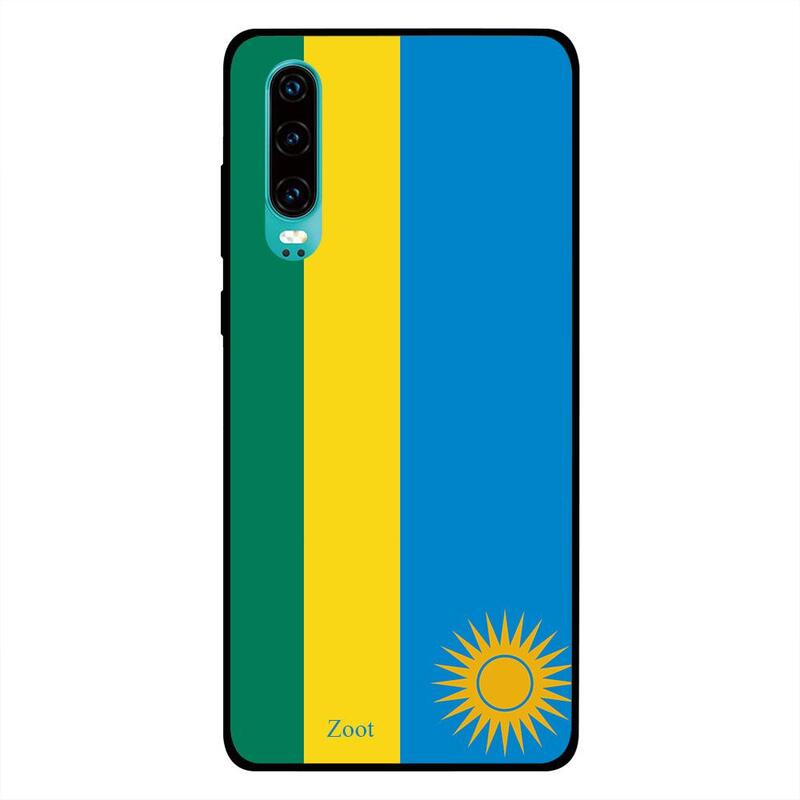 

Zoot Huawei P30 Mobile Phone Back Cover, Rwanda Flag