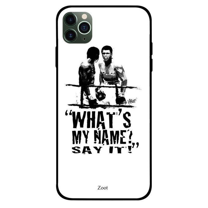 

Zoot Apple iPhone 11 Pro Max Mobile Phone Back Cover, What's My Name Say It!