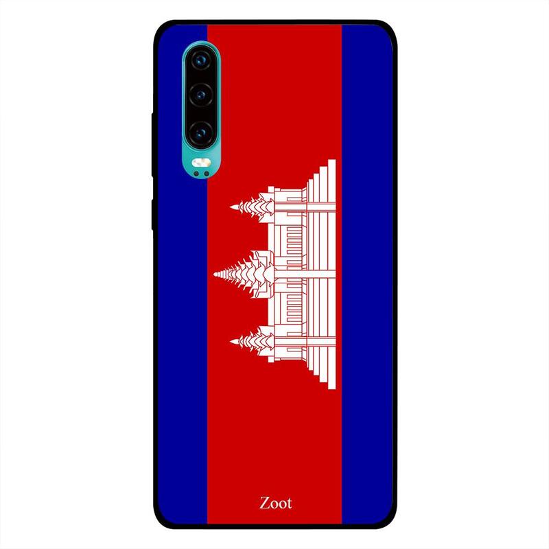 

Zoot Huawei P30 Mobile Phone Back Cover, Cambodia Flag
