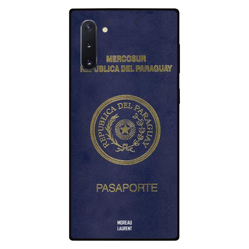 

Moreau Laurent Samsung Note 10 Mobile Phone Back Cover, Paraguy Passport