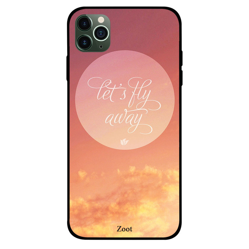 

Zoot Apple iPhone 11 Pro Mobile Phone Back Cover, Lets Fly Away