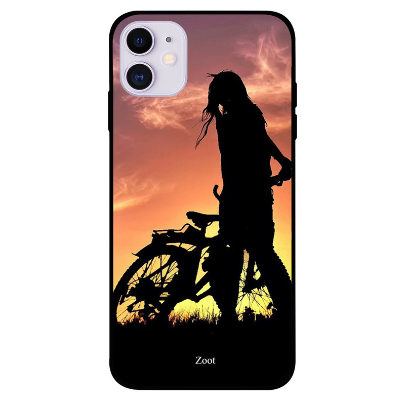 

Zoot Apple iPhone 11 Mobile Phone Back Cover, Bicycle Rider