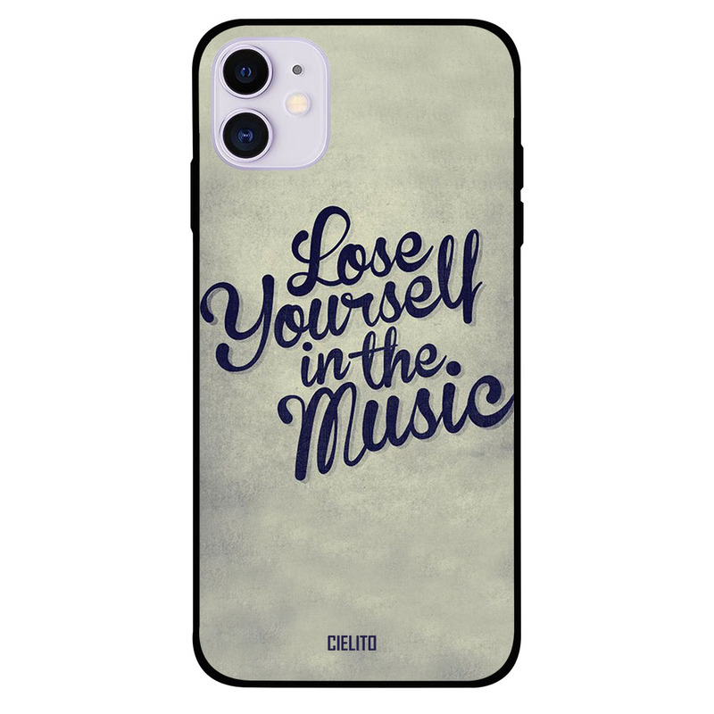 

Cielito Apple iPhone 11 Mobile Phone Back Cover, Lose In Music