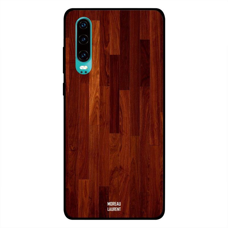 

Moreau Laurent Huawei P30 Mobile Phone Back Cover, Wooden Paper Pattern