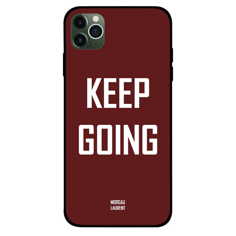 

Moreau Laurent Apple iPhone 11 Pro Max Mobile Phone Back Cover, Keep Going