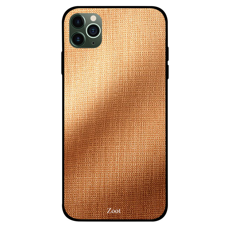 

Zoot Apple iPhone 11 Pro Mobile Phone Back Cover, Golden Brown Jeans Pattern