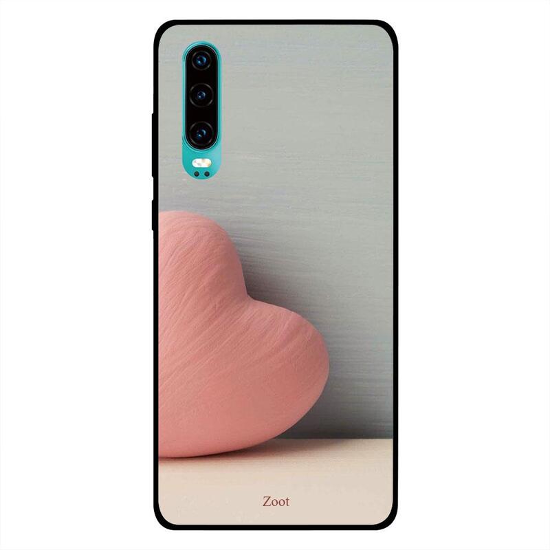 

Zoot Huawei P30 Mobile Phone Back Cover, Peach Heart