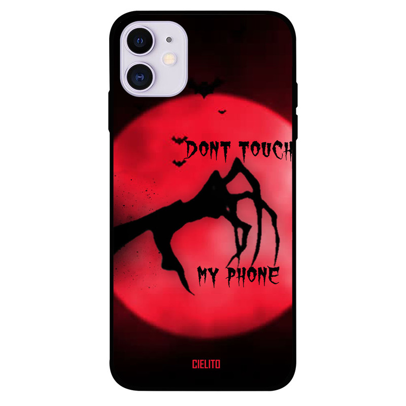 

Cielito Apple iPhone 11 Mobile Phone Back Cover, Dont Touch