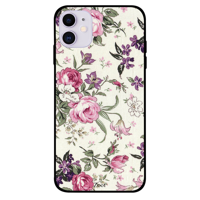 

Zoot Apple iPhone 11 Mobile Phone Back Cover, Floral Roses