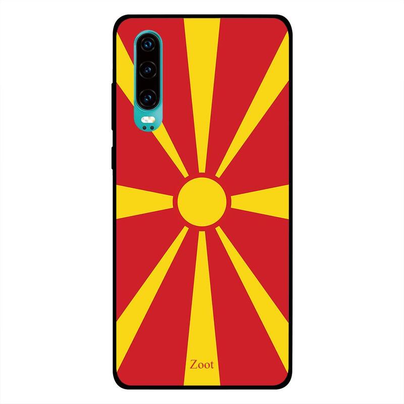 

Zoot Huawei P30 Mobile Phone Back Cover, Macedonia Flag