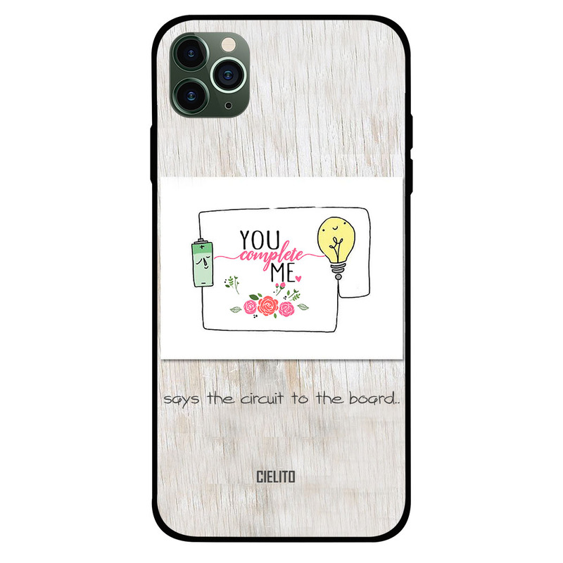 

Cielito Apple iPhone 11 Pro Mobile Phone Back Cover, You Complete Me