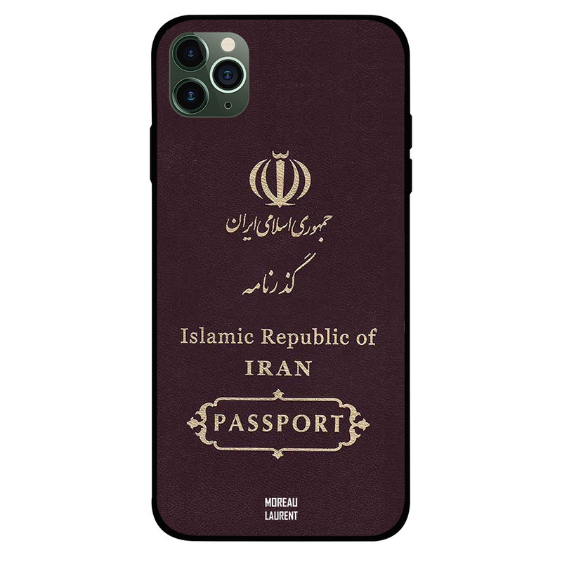 

Moreau Laurent Apple iPhone 11 Pro Mobile Phone Back Cover, Iran Passport