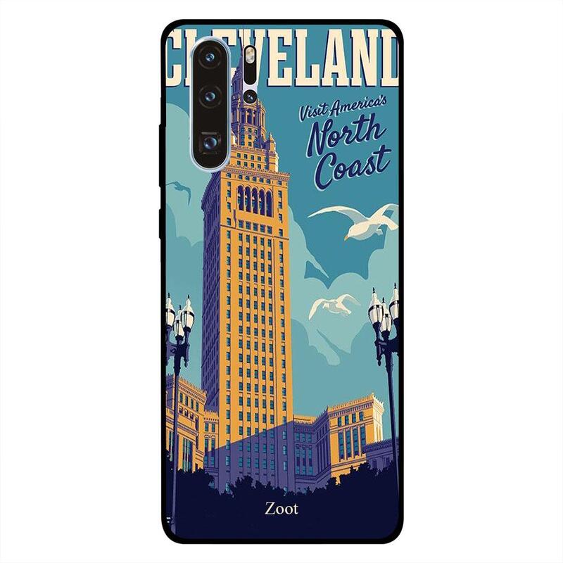 

Zoot Huawei P30 Pro Mobile Phone Back Cover, Cleveland