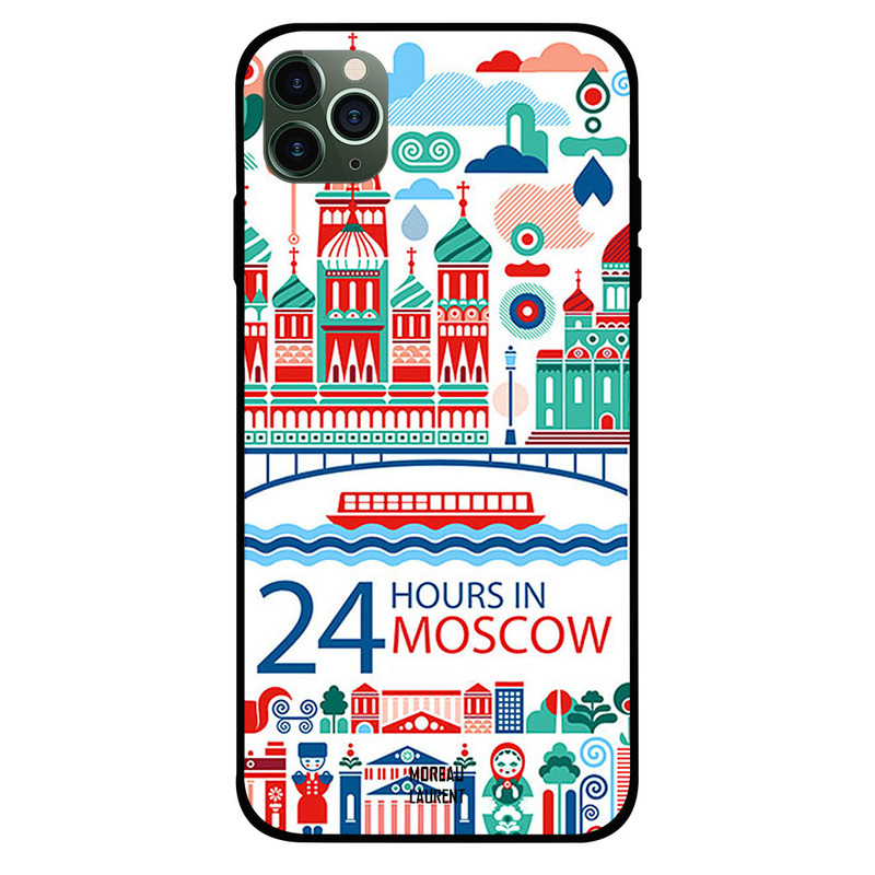 

Moreau Laurent Apple iPhone 11 Pro Mobile Phone Back Cover, 24 Hours in Moscow