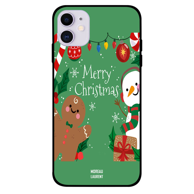 

Moreau Laurent Apple iPhone 11 Mobile Phone Back Cover, Merry Christmas Cliparts