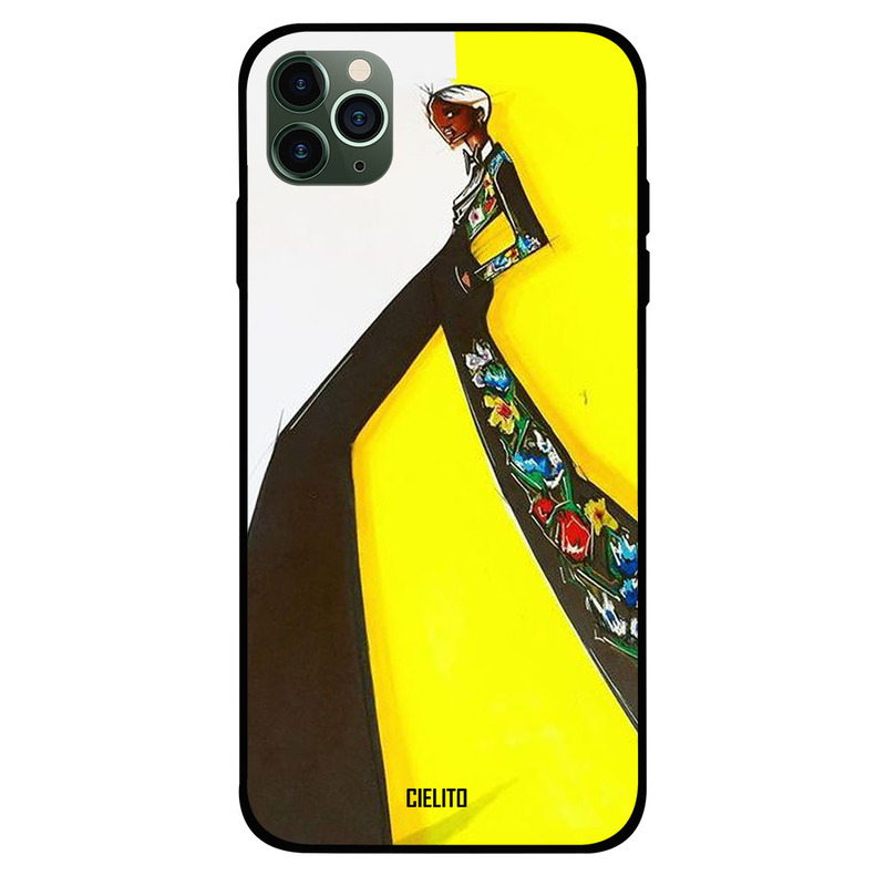 

Cielito Apple iPhone 11 Pro Mobile Phone Back Cover, Fashion Art