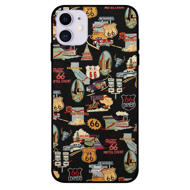 

Moreau Laurent Apple iPhone 11 Mobile Phone Back Cover, Travel Tags