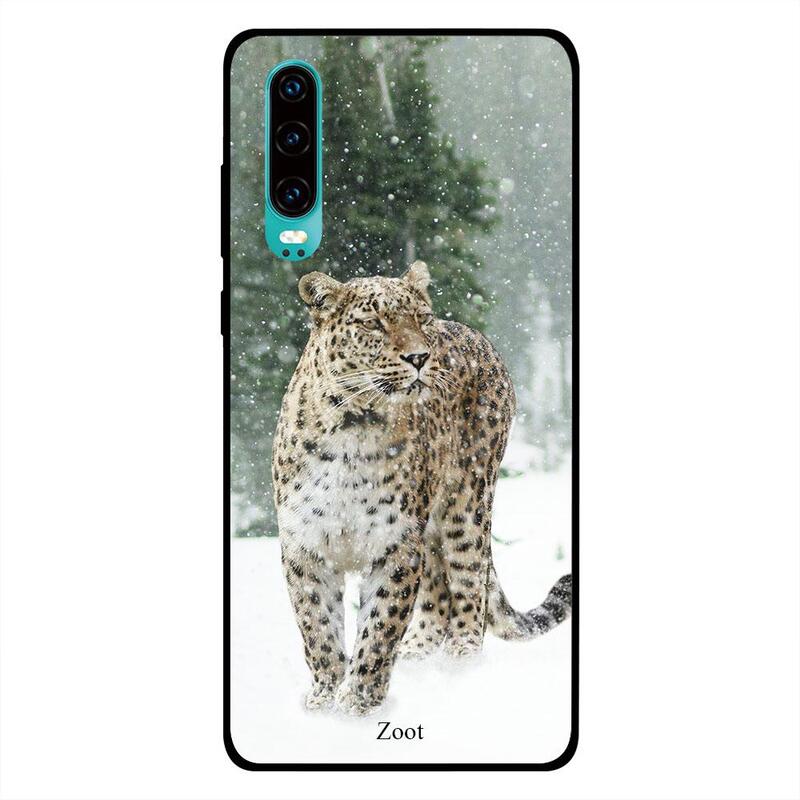 

Zoot Huawei P30 Mobile Phone Back Cover, Cheetah