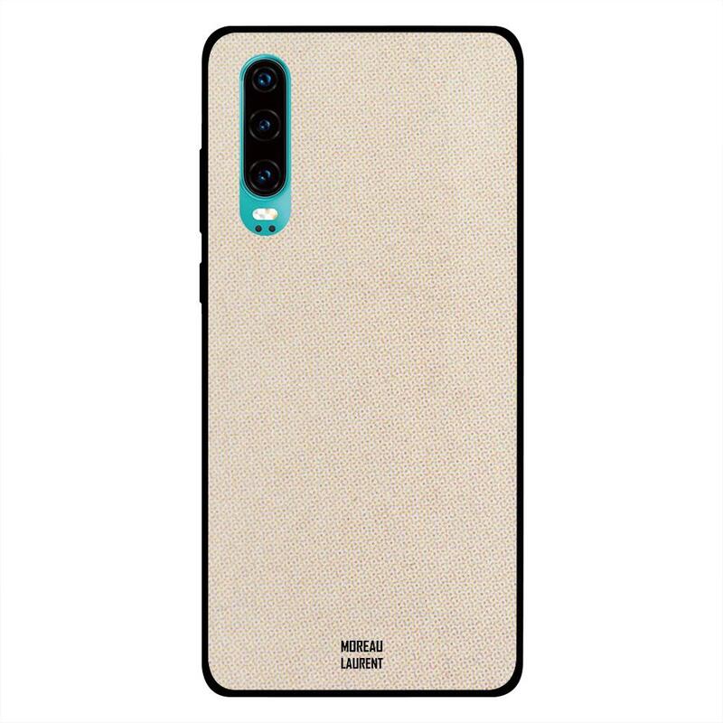 

Moreau Laurent Huawei P30 Mobile Phone Back Cover, Off White Pattern