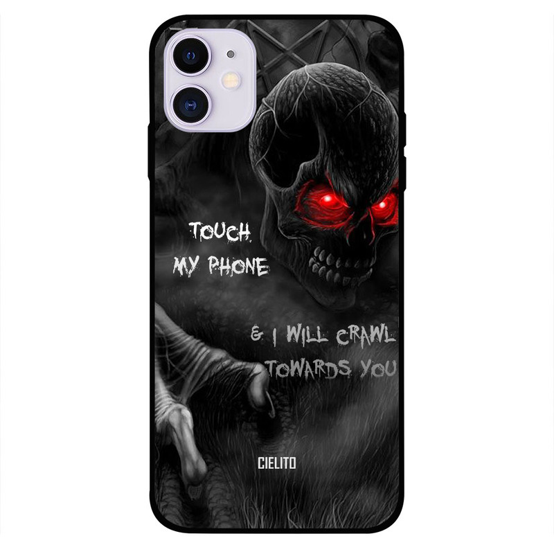 

Cielito Apple iPhone 11 Mobile Phone Back Cover, Touch My Phone