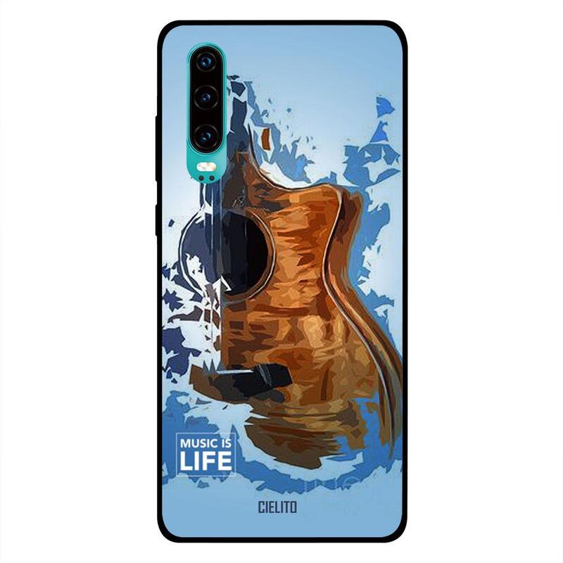 

Cielito Huawei P30 Mobile Phone Back Cover, Music Is Life