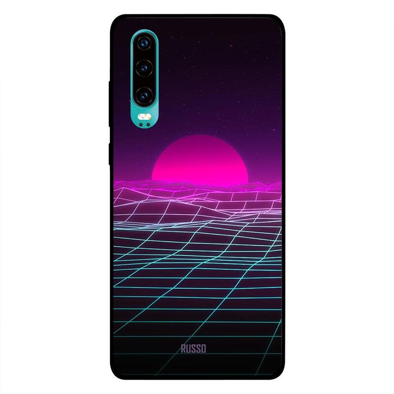 

Russo Huawei P30 Mobile Phone Back Cover, Sea Green Mandala Art