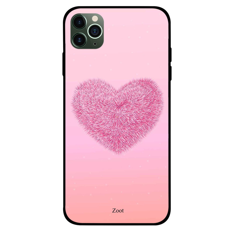 

Zoot Apple iPhone 11 Pro Mobile Phone Back Cover, Soft Heart