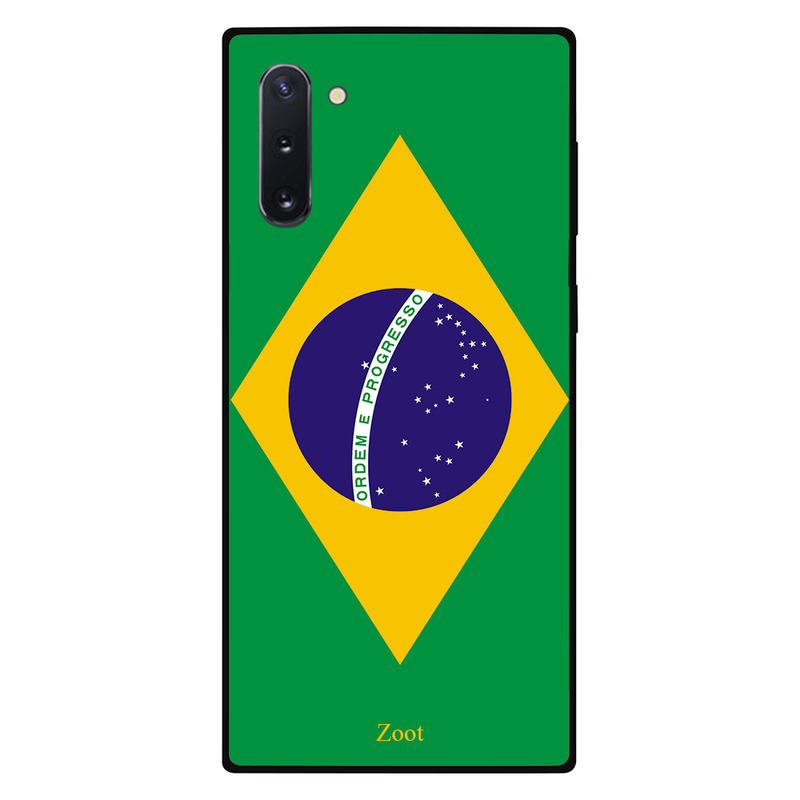 

Zoot Samsung Note 10 Mobile Phone Back Cover, Brazil Flag