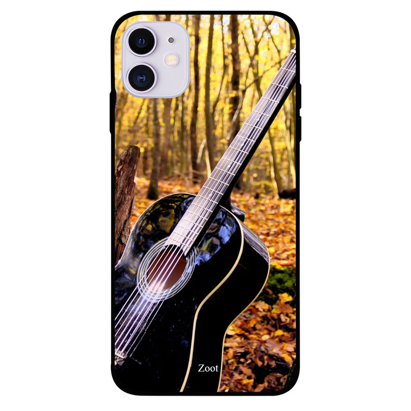 

Zoot Apple iPhone 11 Mobile Phone Back Cover, Guitar Nature