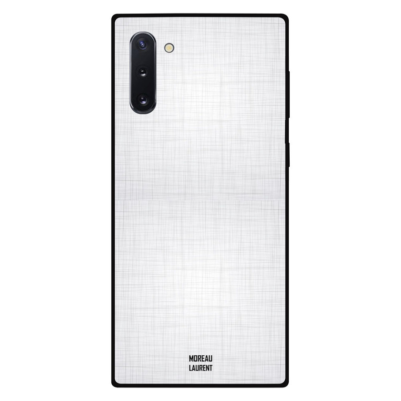 

Moreau Laurent Samsung Note 10 Mobile Phone Back Cover, White Cloth Pattern