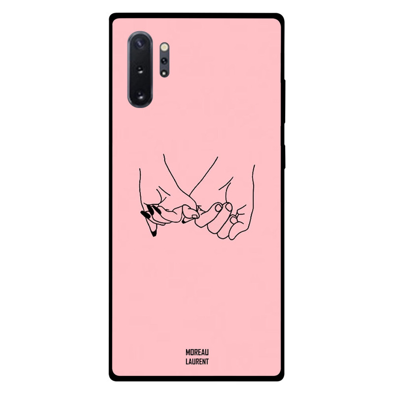 

Moreau Laurent Samsung Note Plus Mobile Phone Back Cover, Holding Small Fingers Pink