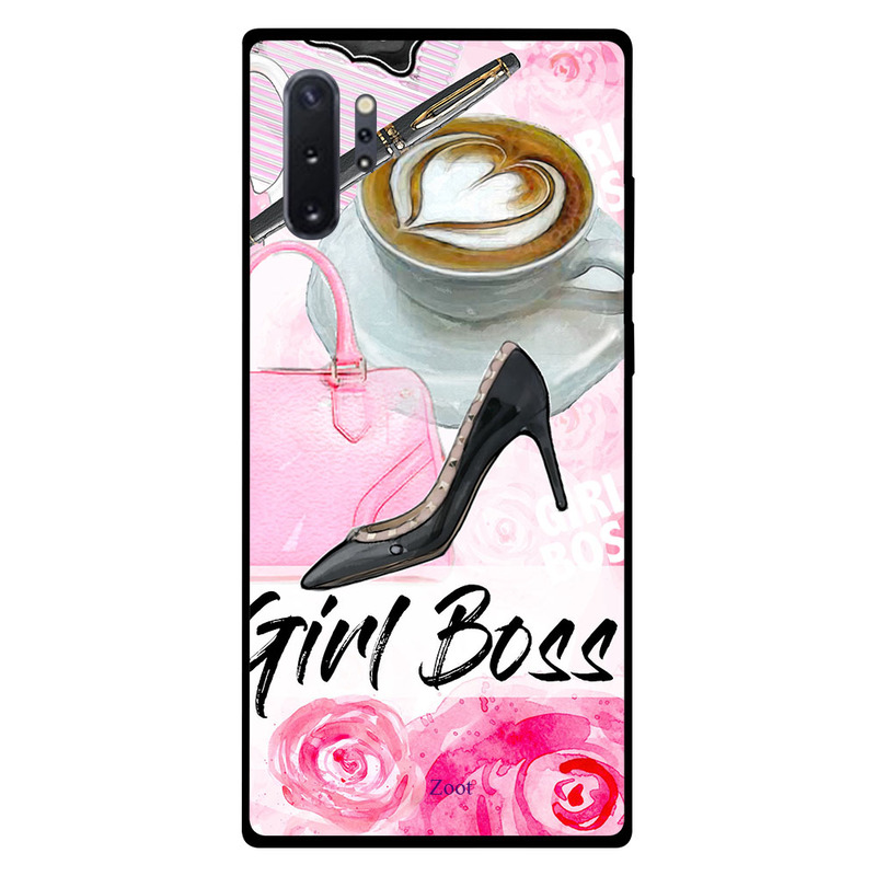 

Zoot Samsung Note Plus Mobile Phone Back Cover, Girl Boss