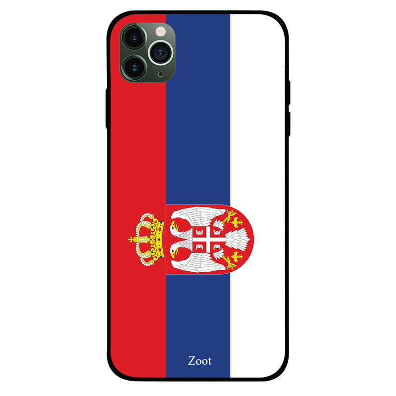 

Zoot Apple iPhone 11 Pro Mobile Phone Back Cover, Serbia Flag