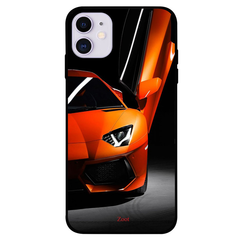 

Zoot Apple iPhone 11 Mobile Phone Back Cover, Orange Avantador