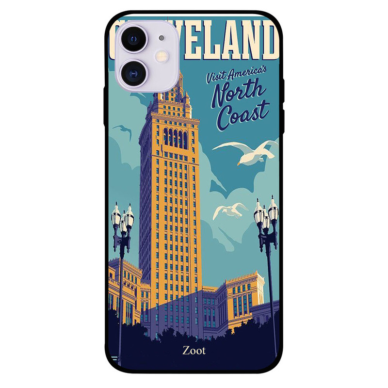 

Zoot Apple iPhone 11 Mobile Phone Back Cover, Cleveland