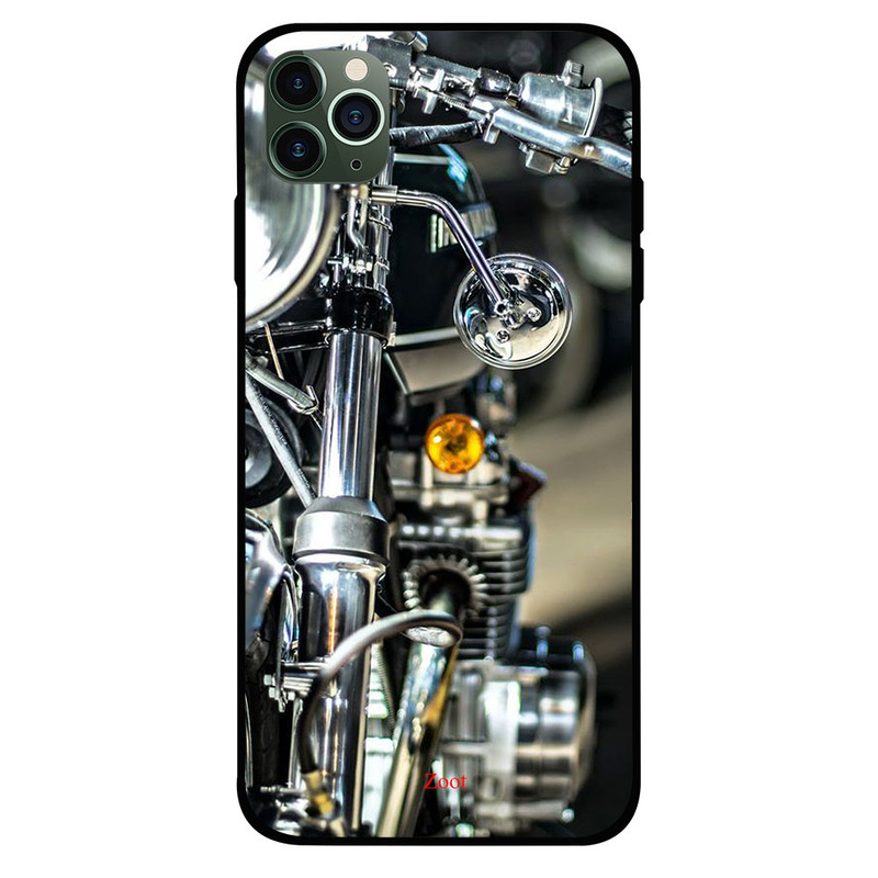 

Zoot Apple iPhone 11 Pro Max Mobile Phone Back Cover, Vintage Motorcycle