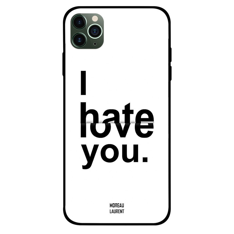 

Moreau Laurent Apple iPhone 11 Pro Mobile Phone Back Cover, I Hate & Love You