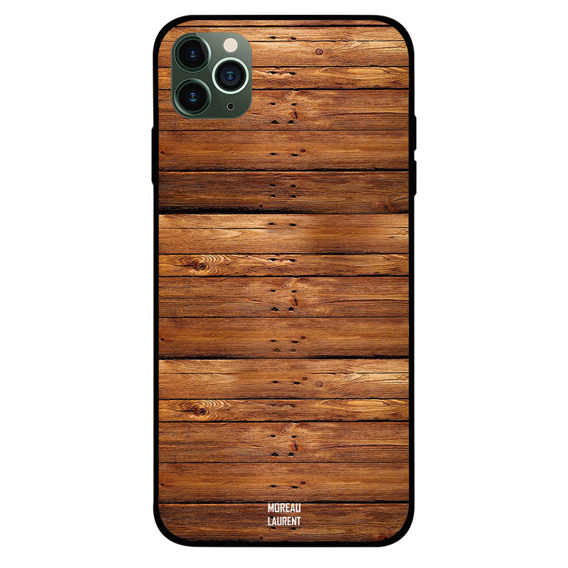 

Moreau Laurent Apple iPhone 11 Pro Mobile Phone Back Cover, Used Wooden Pattern