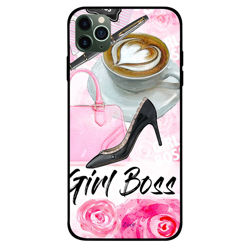 

Zoot Apple iPhone 11 Pro Max Mobile Phone Back Cover, Girl Boss