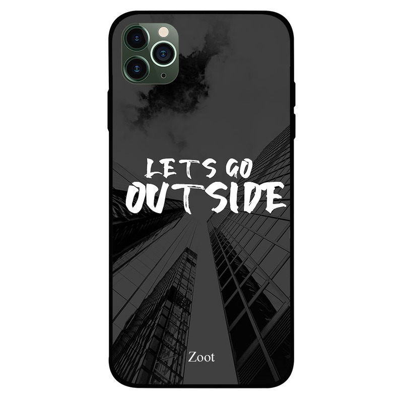 

Zoot Apple iPhone 11 Pro Mobile Phone Back Cover, Lets Go Outside
