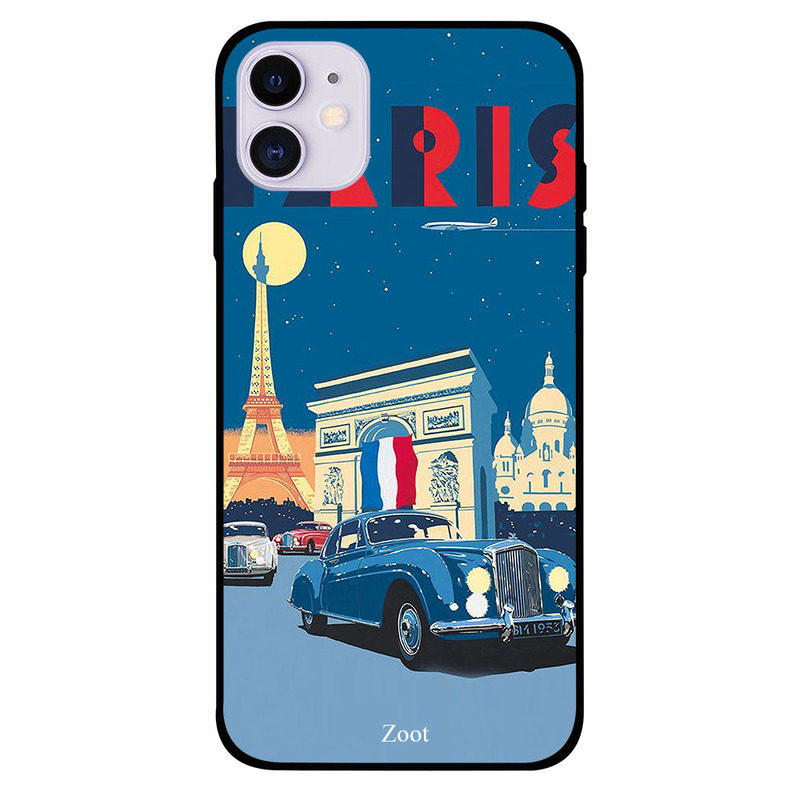 

Zoot Apple iPhone 11 Mobile Phone Back Cover, Paris