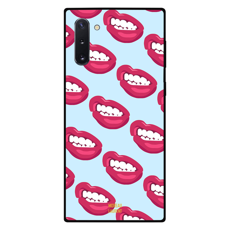 

Moreau Laurent Samsung Note 10 Mobile Phone Back Cover, Bitting Lips