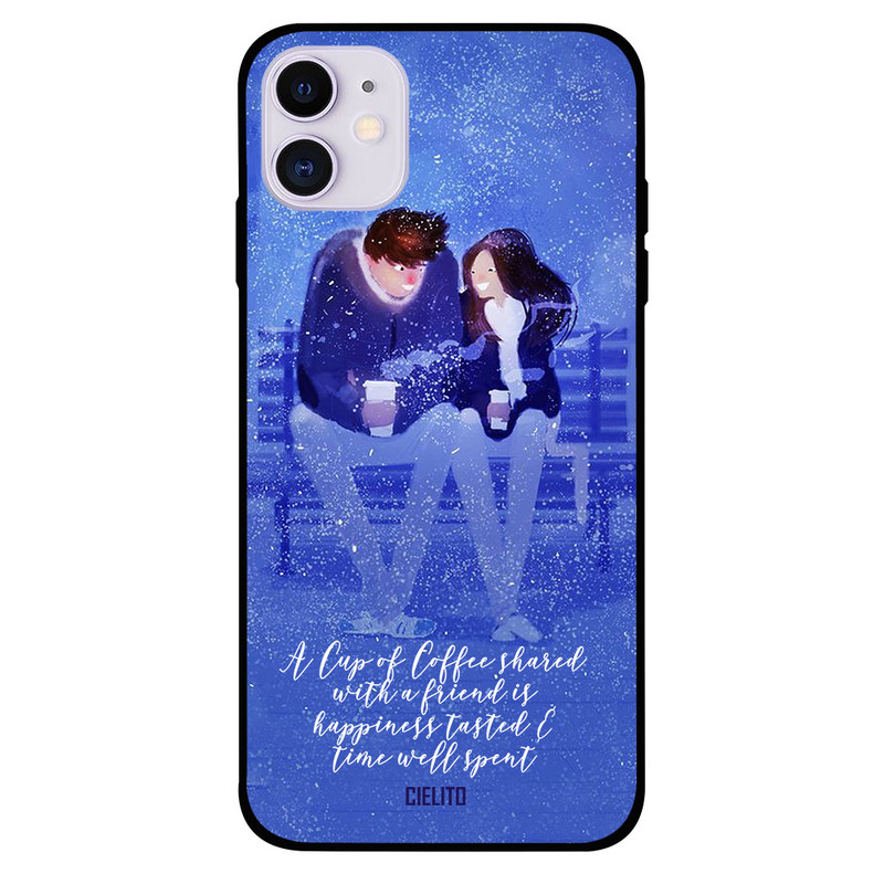 

Cielito Apple iPhone 11 Mobile Phone Back Cover, Coffee In Winter