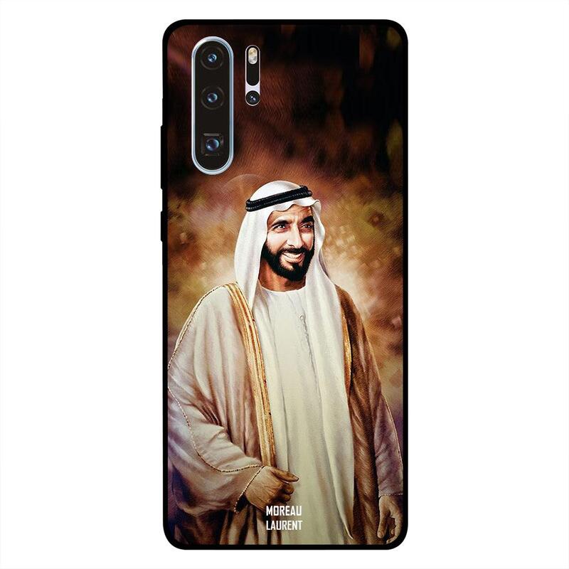 

Moreau Laurent Huawei P30 Pro Mobile Phone Back Cover, Sheikh Zayed Vintage Picture