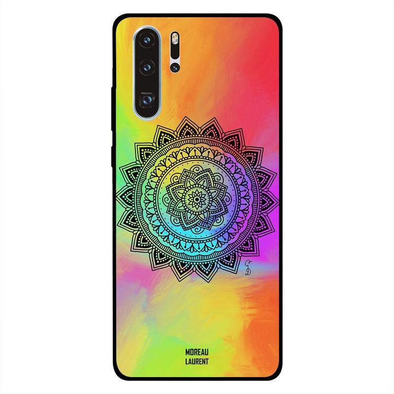 

Moreau Laurent Huawei P30 Pro Mobile Phone Back Cover, Flower at Centre