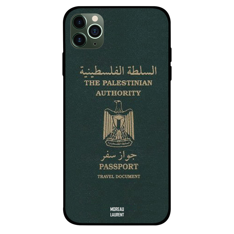 

Moreau Laurent Apple iPhone 11 Pro Mobile Phone Back Cover, Palestin Passport