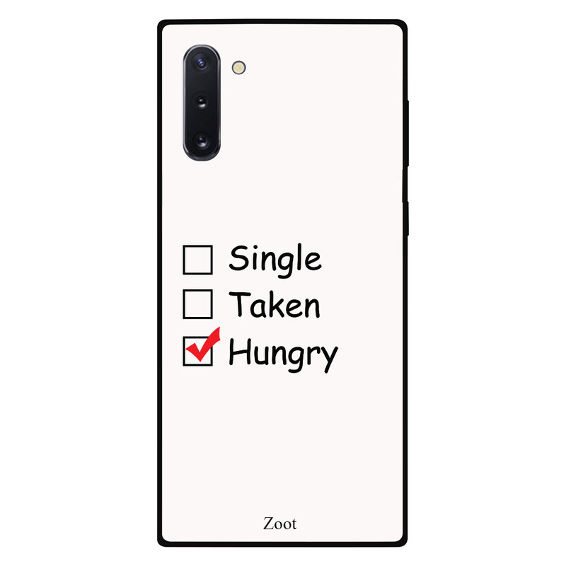 

Zoot Samsung Note 10 Mobile Phone Back Cover, Single Taken Hungry