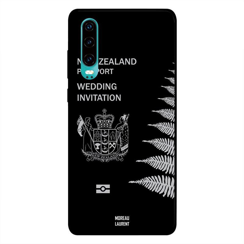 

Moreau Laurent Huawei P30 Mobile Phone Back Cover, New Zealand Passport
