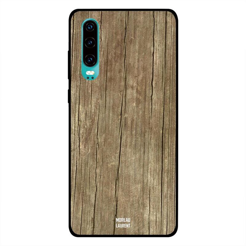 

Moreau Laurent Huawei P30 Mobile Phone Back Cover, Old Wooden Pattern